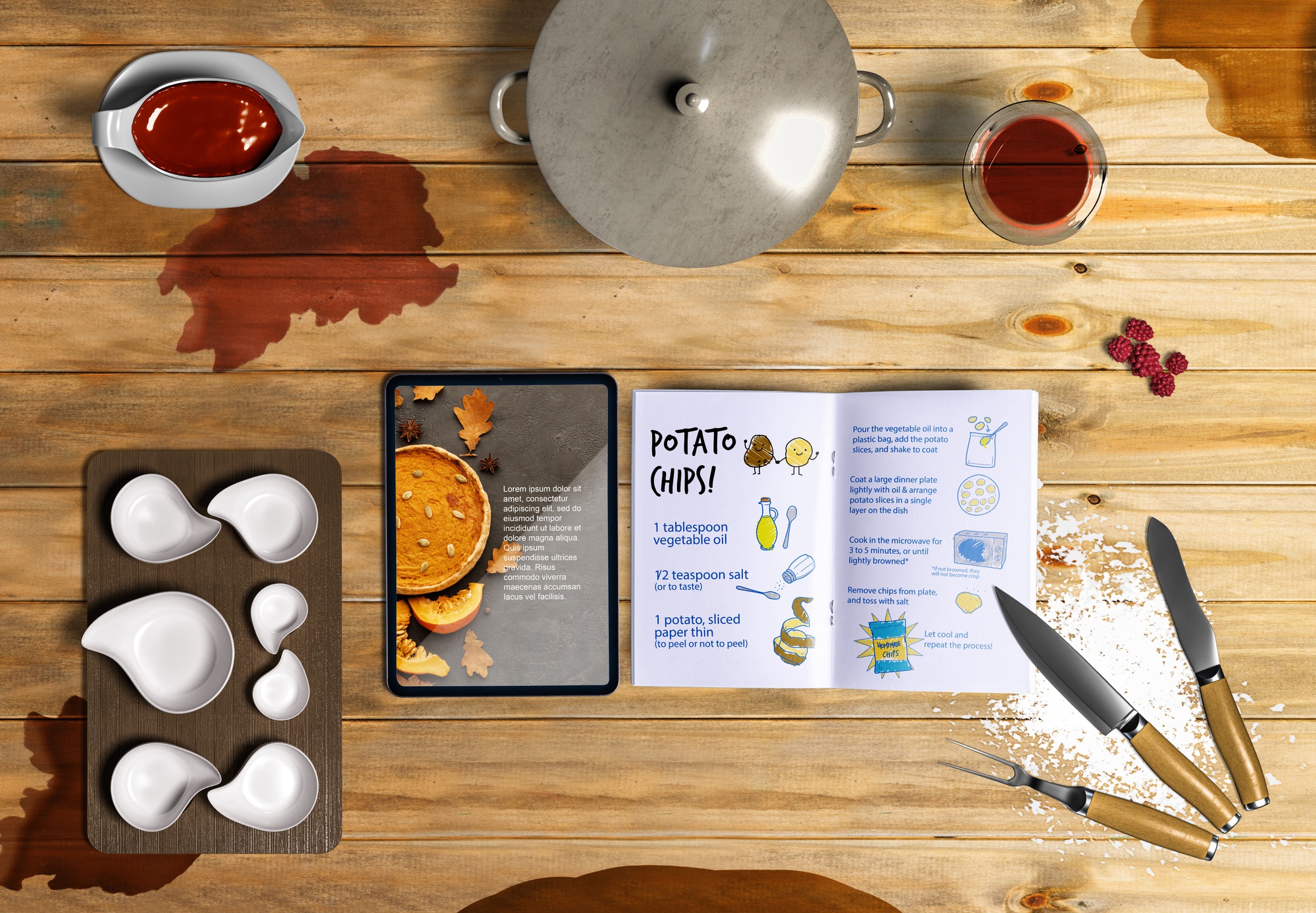 Course materials and plated sample